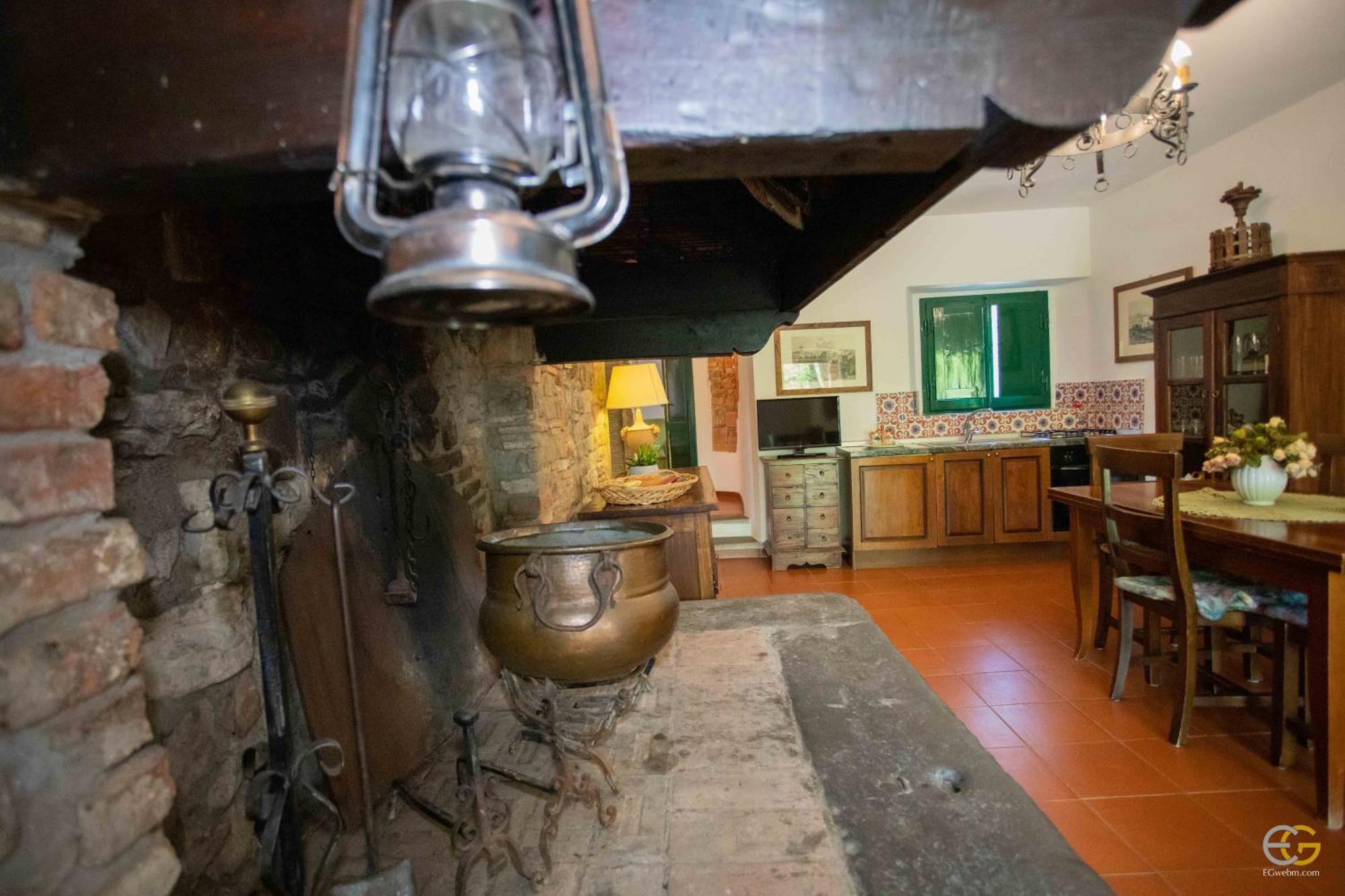 Terre Di Melazzano - Le Case Di Patrizia Greve in Chianti Rum bild