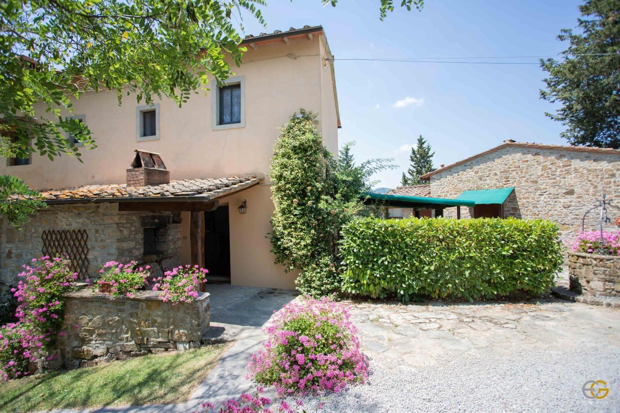 Terre Di Melazzano - Le Case Di Patrizia Greve in Chianti Exteriör bild